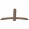 Ekena Millwork Bellingham Smooth Timber Gable Bracket, Douglas Fir, 60"W x 32"H x 1 1/2"D x 5 1/2"F, 13/12 Pitch GBW060X32X0206BEL00SDF - alternate 4